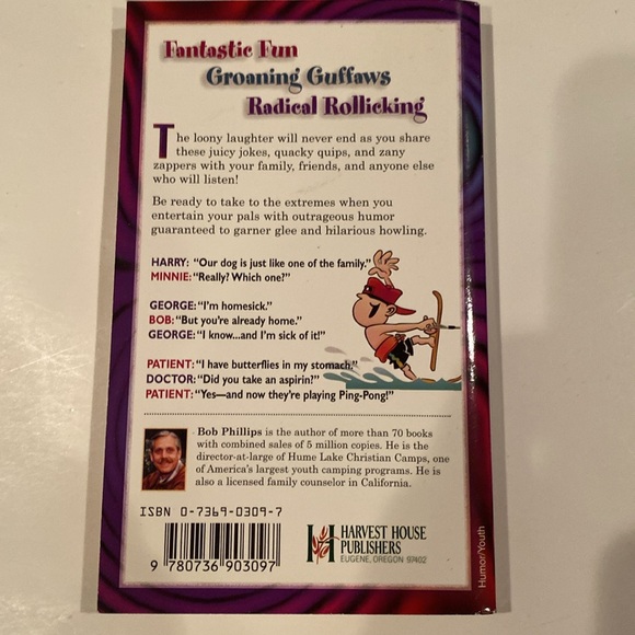 “Extremely Good Clean Jokes for Kids,” Paperback - Picture 2 of 2